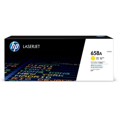 HP 658A Yellow Original LaserJet Toner Cartridge – Hộp mực laser màu vàng chính hãng HP (W2002A)