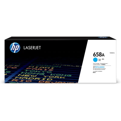 HP 658A Cyan Original LaserJet Toner Cartridge – Hộp mực laser màu xanh chính hãng HP (W2001A)