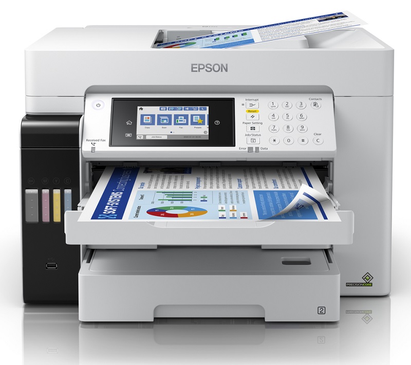 Máy in phun màu Epson EcoTank L15160 A3 Wi-Fi Duplex All-in-One – In hai mặt tự động, đa năng, chính hãng Epson